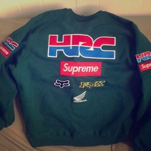 Supreme x Honda crewneck